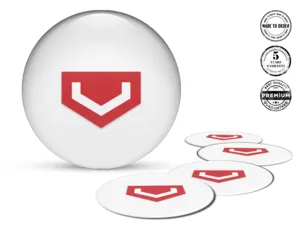 Vossen Adesivo Cerchio Marca Etichette Epox Stilose